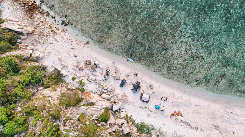 Một vài lưu ý dành cho ai muốn camping Bãi Thùng