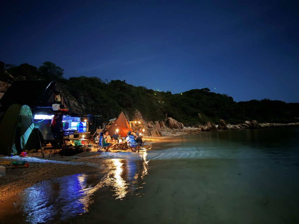 Một vài lưu ý dành cho ai muốn camping Bãi Thùng